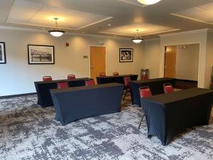 a conference room with tables and chairs in it at Best Western Windsor Inn and Suites in Danville