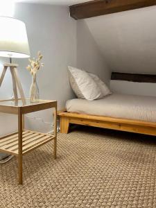Posteľ alebo postele v izbe v ubytovaní Appartement Spacieux Centre Ville