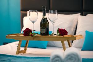 Nápoje v ubytování Platinum Suites