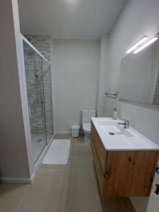 Koupelna v ubytování Aveiro Home