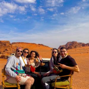 Hosté ubytování Wadi Rum Magical