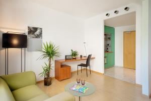 TV/trung tâm giải trí tại Four Points by Sheraton Munich Messe