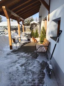 Balkón alebo terasa v ubytovaní Apartamenty Równia 2