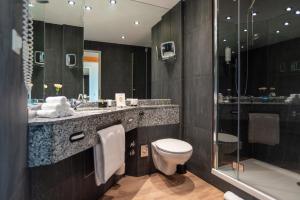 Koupelna v ubytování Parkhotel Görlitz