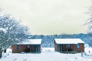 Vermont Farmhouse Cabin #2 v zimě