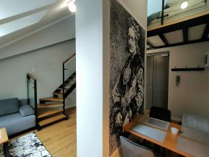 Posedenie v ubytovaní Hugo VIP Apartments