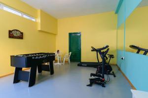 Fitness centrum a/nebo fitness zařízení v ubytování Villa Albion