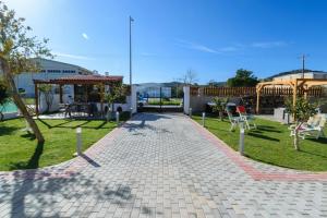 Zahrada ubytování Villa Albion