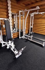 Fitness centrum a/nebo fitness zařízení v ubytování Візит