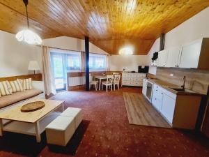Kuchyň nebo kuchyňský kout v ubytování garni Hotel ASAS***