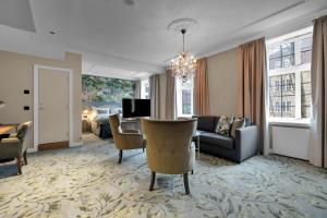 Posezení v ubytování Home Hotel Gabelshus