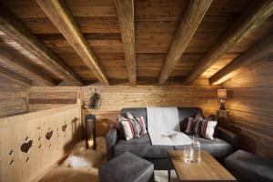 Część wypoczynkowa w obiekcie Gletscher-Chalet Stubai