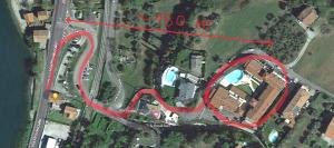 A bird's-eye view of Sun Lake Iseo apartment