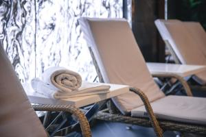 Posezení v ubytování Hotel Kabila