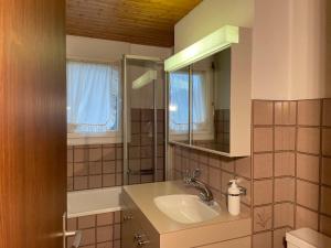 Ένα μπάνιο στο Apartment Platten by Interhome