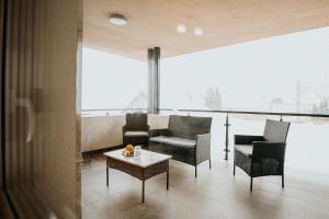 Posezení v ubytování Lotus Apartman II