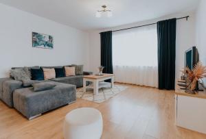 Posezení v ubytování Lotus Apartman II