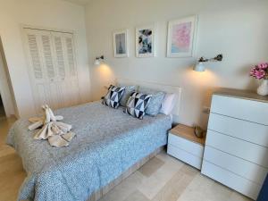 Postel nebo postele na pokoji v ubytování Apartamento Amanecer