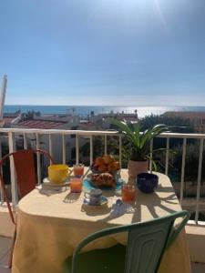 A balcony or terrace at Casa Terrasini