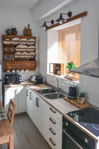 Kuchyňa alebo kuchynka v ubytovaní Anassa Mountain House