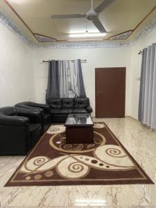 Area soggiorno di Cloudy Cloud Farm Resort