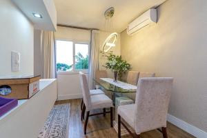 Ruang duduk di Rosa Edifício Villa Rossa