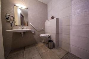 Koupelna v ubytování Guesthouse Le Vauban