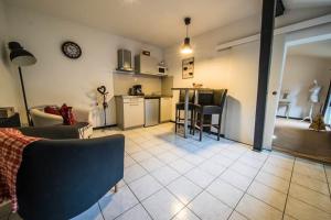 Kuchyň nebo kuchyňský kout v ubytování Guesthouse Le Vauban