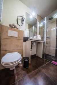 Koupelna v ubytování Guesthouse Le Vauban