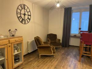 Posezení v ubytování Guesthouse Le Vauban