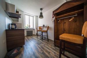 Kuchyň nebo kuchyňský kout v ubytování Guesthouse Le Vauban