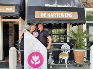 Hosté ubytování B&B de Hartewens