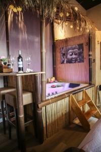 Postel nebo postele na pokoji v ubytování B&B de Hartewens