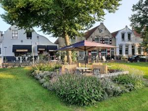 Zahrada ubytování B&B de Hartewens