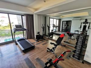Fitness centrum a/nebo fitness zařízení v ubytování Gate43 Garden Villa