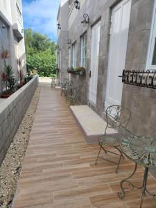 Balkón nebo terasa v ubytování #66 Homestay