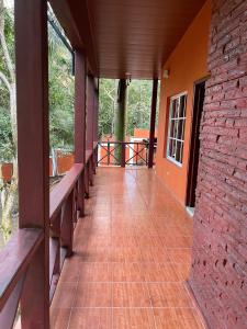 Rõdu või terrass majutusasutuses Villa La Mariposa