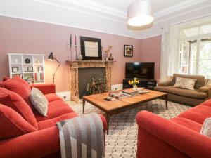 Et opholdsområde på Barnsley House