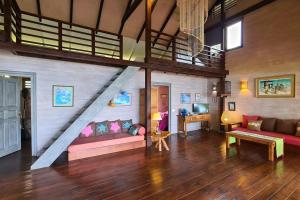 Oleskelutila majoituspaikassa Cottage Miti Reva