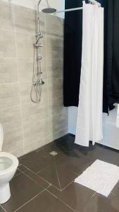 Vannituba majutusasutuses Urban Zen Appart Spacieux studio atypique avec bain a remous proche de tout