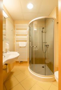 Kúpeľňa v ubytovaní Aqua Hotel Termál
