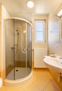 Kúpeľňa v ubytovaní Aqua Hotel Termál
