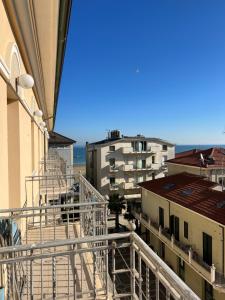 Un balcon sau o terasă la Hotel Stella D'Italia