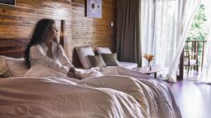 Llit o llits en una habitació de De Foret