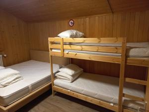 Postel nebo postele na pokoji v ubytování Freeride Hostel