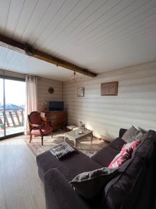 Posezení v ubytování Grand F3 75m2 4/6 pers, jardin terrasse, top vue