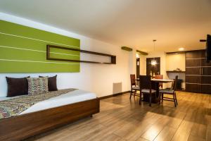 Postel nebo postele na pokoji v ubytování Hotel Carretero