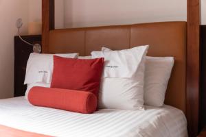 Postel nebo postele na pokoji v ubytování Hotel Boutique Casa San Diego