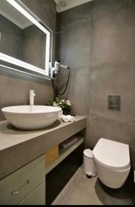 A bathroom at NESEA Boutique Apartments
