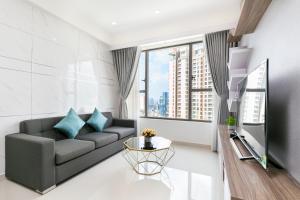 Μια τηλεόραση ή/και κέντρο ψυχαγωγίας στο S'Home Saigon - Infinity Pool Signature